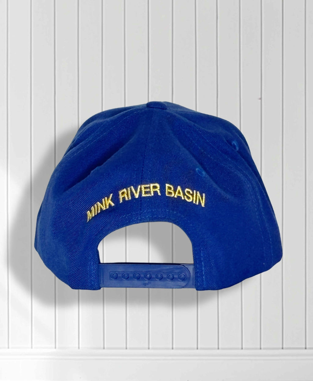 Mink River Basin Baseball Hat - Blue/Yellow