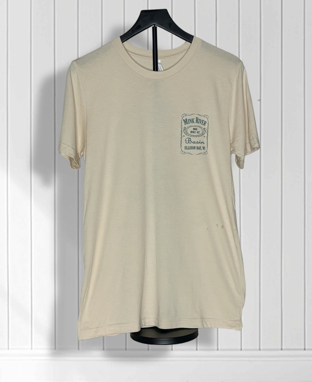 Mink River Basin T-Shirt - Cream