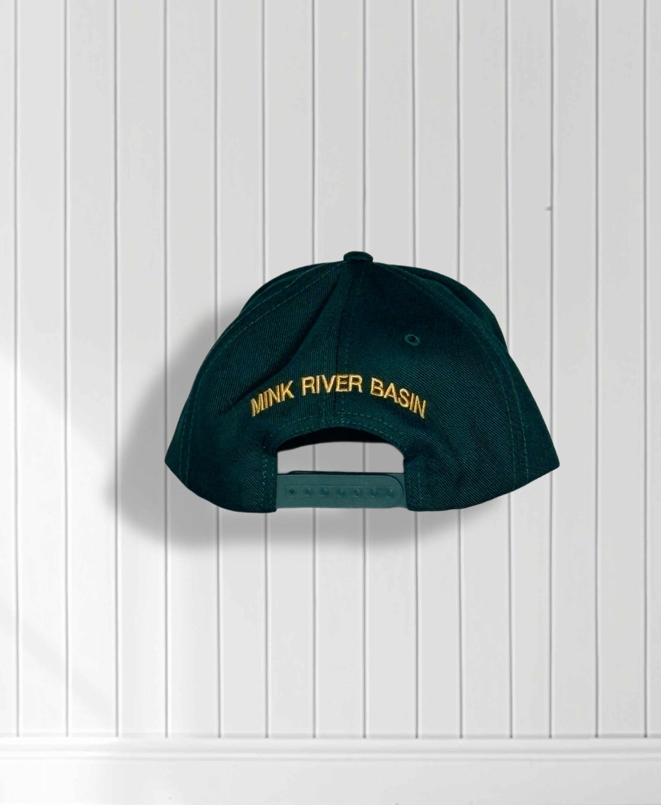 Mink River Basin Baseball Hat - Green/Yellow
