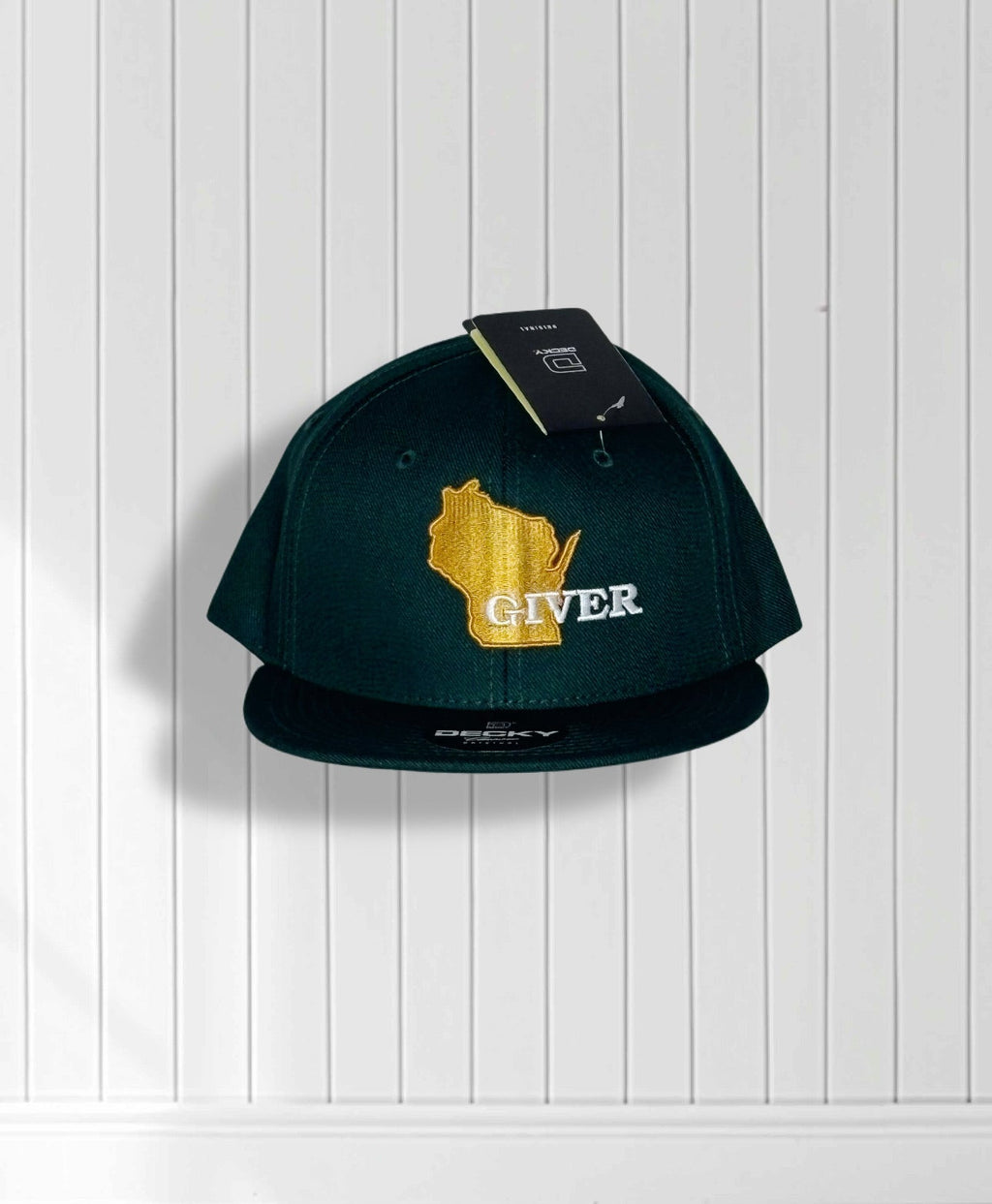 Mink River Basin Baseball Hat - Green/Yellow