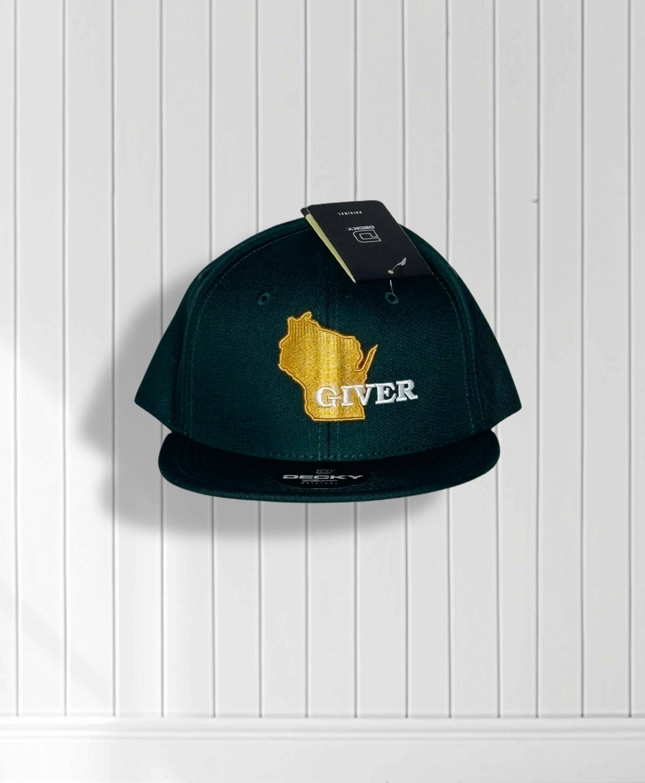 Mink River Basin Baseball Hat - Green/Yellow