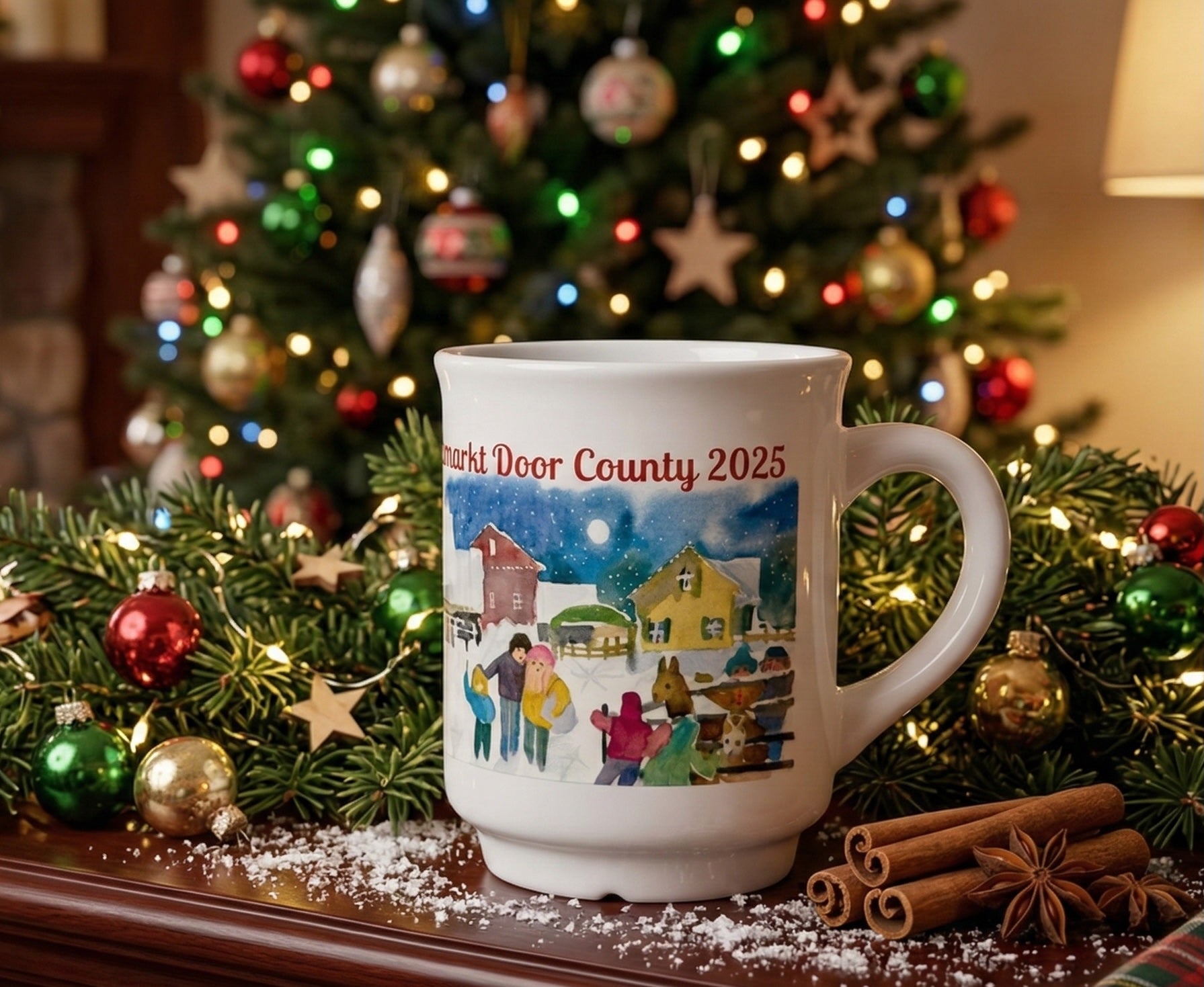 Door County Christkindlmarkt Mug 2025
